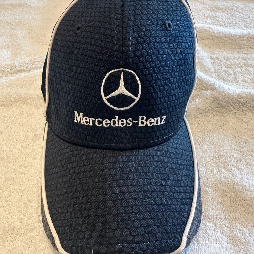 Mercedes Benz Navy Blue Cap (New Era brand) Large-Xtra Large
